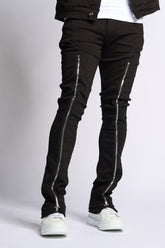 PHEELINGS - METAMORPHOSIS" DENIM PANT - BLACK